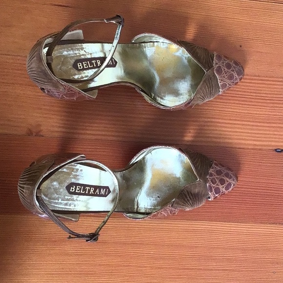 Beltrami Heels Skin/Suede - Picture 5 of 8